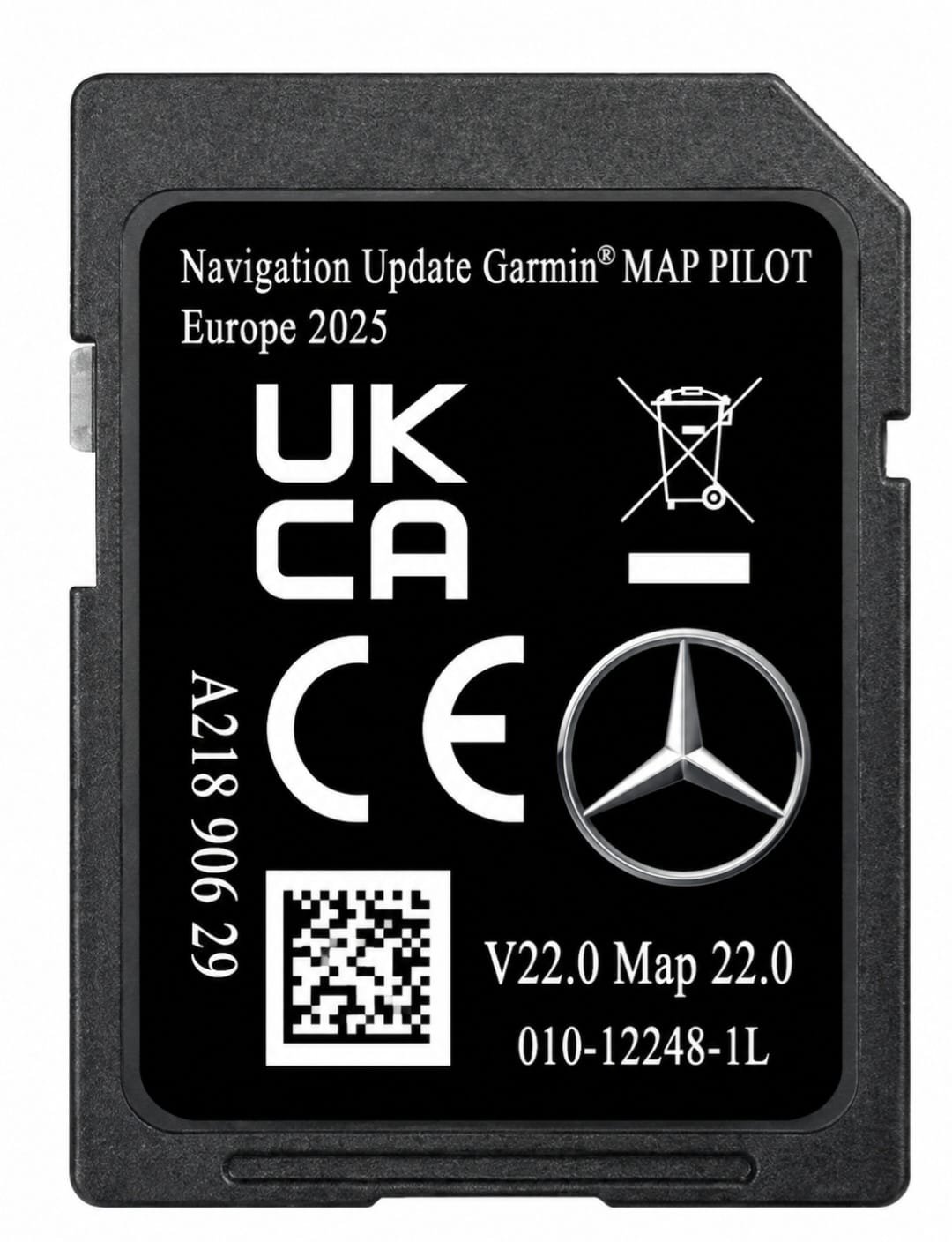MERCEDES-BENZ GARMIN MAP PILOT A2189062704 V22 NAVIGATIE NAVIGATIE UPDATE SD KAART EUROPA 2026