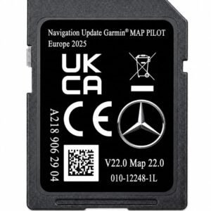 MERCEDES-BENZ GARMIN MAP PILOT A2189062904 V22 NAVIGATIE NAVIGATIE UPDATE SD KAART EUROPA 2026