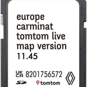 RENAULT CARMINAT LIVE SAT NAV KAART UPDATE SD KAART EUROPA 2025/2026