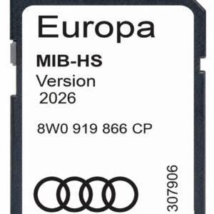 Audi MIB-HS NAVIGATIE KAART SD-KAART EUROPA 2026-2027