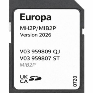 AUDI MMI 4G MH2P NAVIGATIE KAART SD-KAART EUROPA 2026