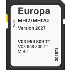 AUDI MMI 4G MIB2 NAVIGATIE KAART SD-KAART EUROPA 2027 PLUS APPLE CARPLAY & ANDROID AUTO ACTIVATIE