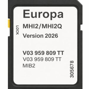 AUDI MMI 4G MIB2 NAVIGATIE KAART SD-KAART EUROPA 2026 PLUS APPLE CARPLAY & ANDROID AUTO ACTIVATIE