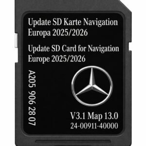 MERCEDES NTG5.5 AUDIO 20 NAVIGATIEKAART UPDATE SD-KAART EUROPA 2025/2026
