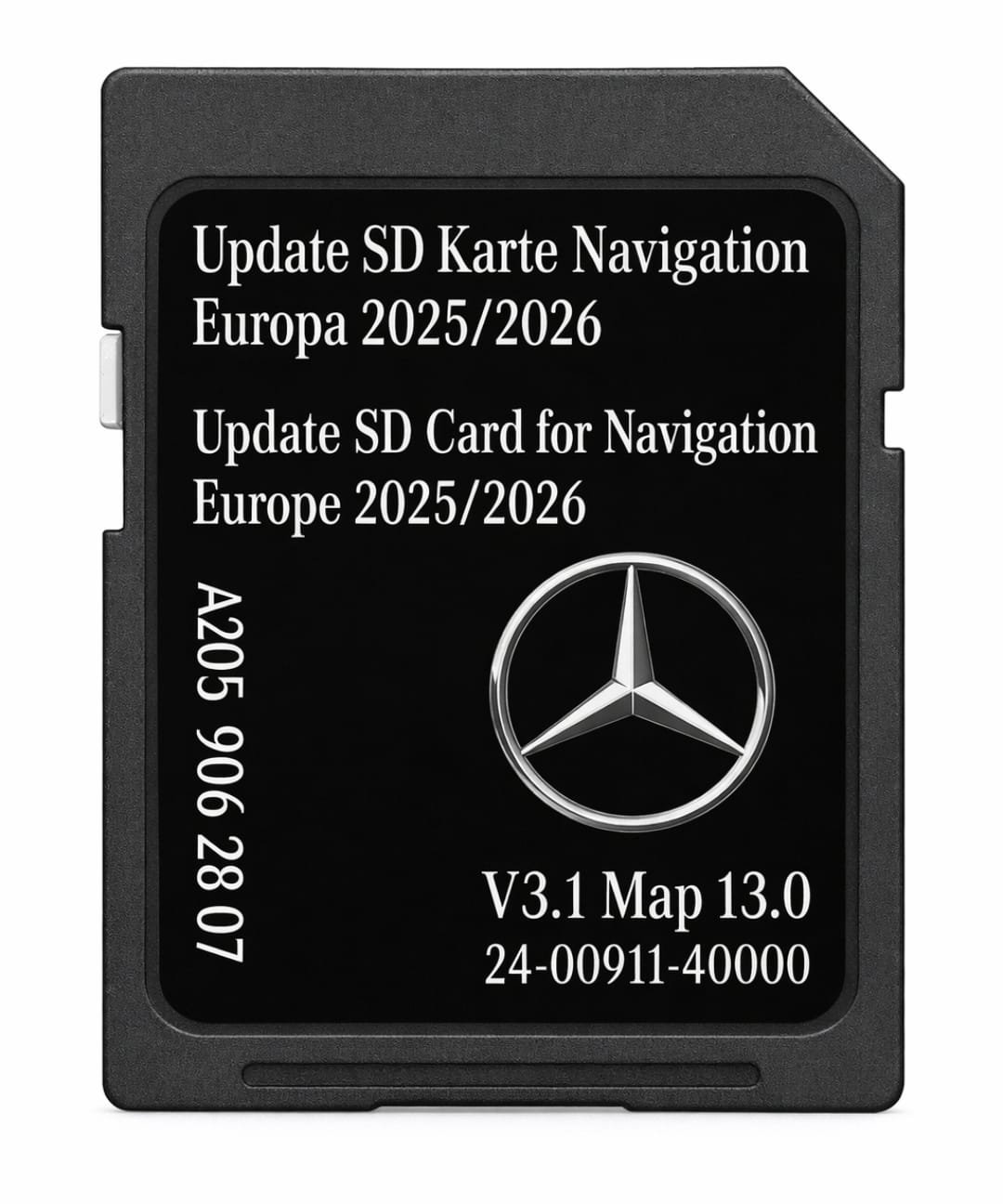 MERCEDES NTG5.5 AUDIO 20 NAVIGATIEKAART UPDATE SD-KAART EUROPA 2025/2026